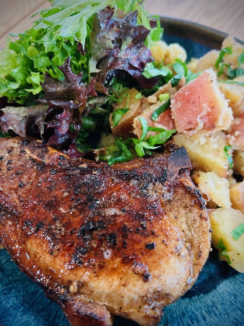 Easy Weeknight Dinner: Pork Chops and Ramp&nbsp;Potatoes
