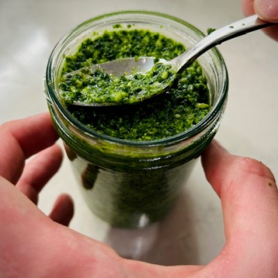 Quick and Easy Wild Ramp Pesto&nbsp;Recipe