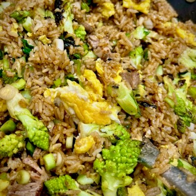 Fried Rice:  A delicious way to use everything left in your&nbsp;fridge!